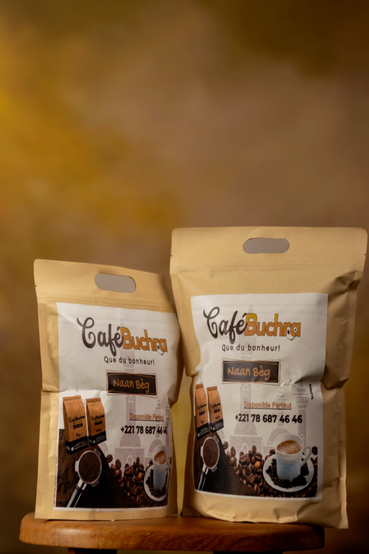 Café Buchra Naan Bèg — sachets 500g et 1kg